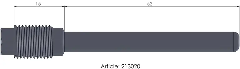 Gecertificeerd MOTO MASTER - 213020 - Repair Kits - Brake Pad Pin