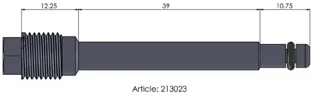 MOTO MASTER - 213023 - Repair Kits - Brake Pad Pin Finale Uitverkoop