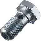 ALLEGRI - SHORT STEEL OIL PASS SCREW M10X125 - Brake Hoses - BANJO SCREWS - HEAD LENGTH 19MM Populair