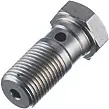 ALLEGRI - SHORT STEEL OIL PASSAGE SCREW SPECIAL HD - Brake Hoses - Banjo Screws 7/16X24 Beperkt Aanbod
