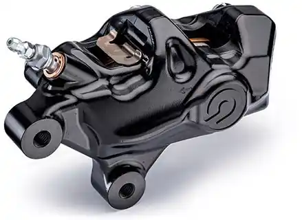 Rechtstreeks Van De Fabrikant BREMBO - HPK CALIPER-484 CUSTOM - Brake Calipers - LEFT-BLACK LOGO