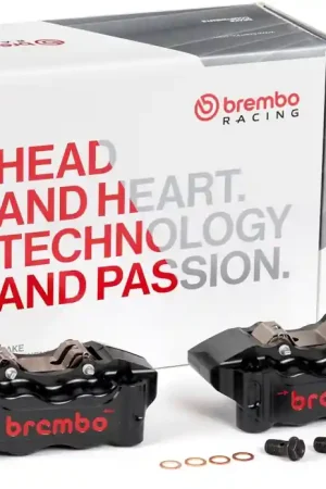 BREMBO - HPK CALIPER KIT - Brake Calipers - Radiaal - Zwarte Coating Professioneel