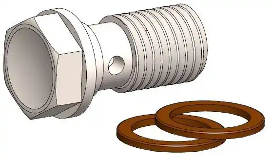 Luxe MOTO MASTER - 213091 - Brake Others - MXC BANJO BOLT M10x1,25