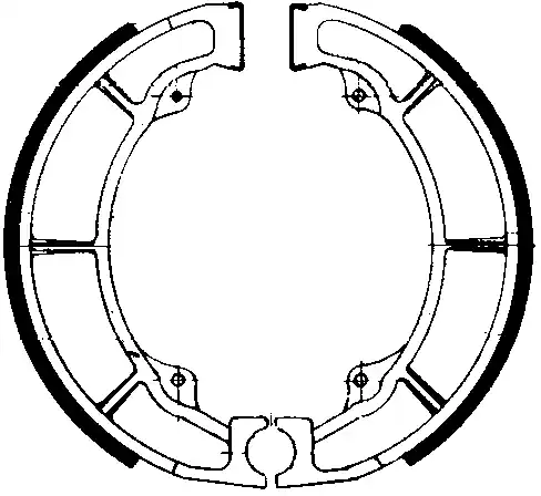 FERODO - FSB718 - Brake Shoes - Geen specifieke compatibiliteit Gereduceerde Prijs