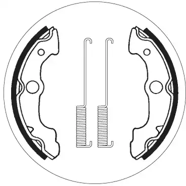 SBS - 2085 - Brake Shoes - Geen specifieke merken of modellen Beperkte Voorraad