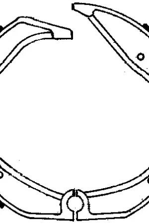 FERODO - FSB701 - Brake Shoes - Geschikt voor BMW-modellen Uitverkoop