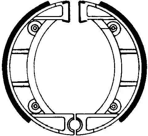 FERODO - FSB907 - Brake Shoes - Hoge kwaliteit remschoenen Koopje