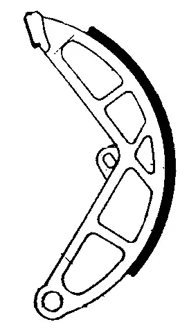 Favoriet FERODO - FSB889A - Brake Shoes - Geschikt voor Piaggio modellen