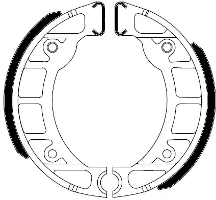 FERODO - FSB915A - Brake Shoes - Hoogwaardige Remschoenen Tijdelijk Beschikbaar