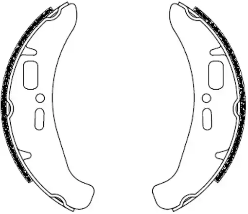 FERODO - FSB892EF - Brake Shoes - Compatibel met Piaggio Nieuwe Collectie