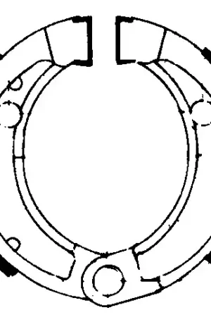 FERODO - FSB753 - Brake Shoes - Geschikt voor Can Am Budget