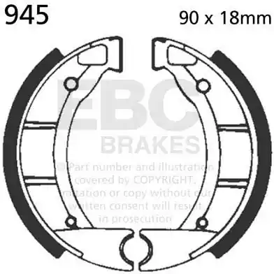 Fabrieksprijs EBC - 945 - Brake Shoes - Hoge kwaliteit en betrouwbare prestaties