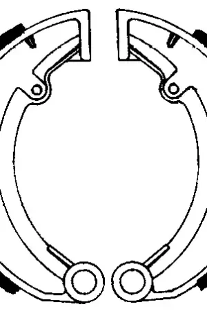 FERODO - FSB823 - Brake Shoes - Geschikt voor diverse voertuigen Hoge Kwaliteit