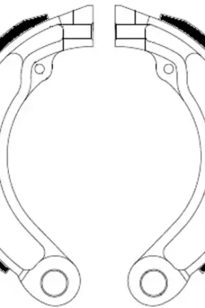 Shop Nu FERODO - FSB873A - Brake Shoes - Kwaliteitsremblokken