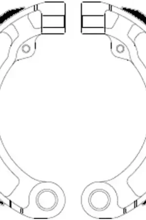 FERODO - FSB885A - Brake Shoes - Kwaliteit en Betrouwbaarheid Nieuw Model