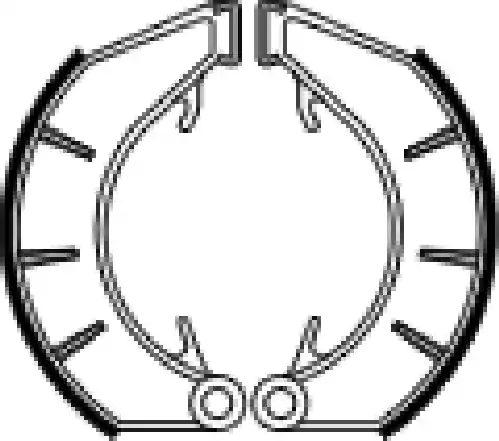 Trendy FERODO - FSB923 - Brake Shoes - Geschikt voor diverse voertuigen