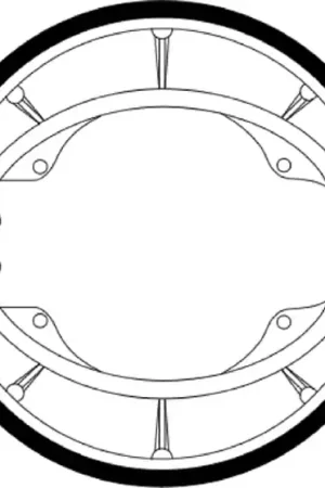 FERODO - FSB957 - Brake Shoes - Geen specifieke merken of modellen Trendy