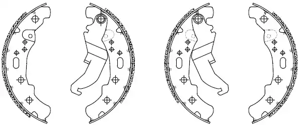 FERODO - FSB983EF - Brake Shoes - Compatibiliteit: Geen specifieke merken of modellen Koop Online
