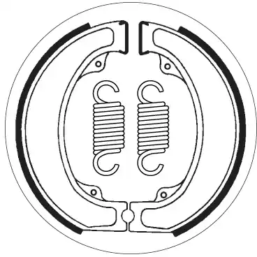 Nu Kopen SBS - 2075 - Brake Shoes - Geen specifieke merken of modellen