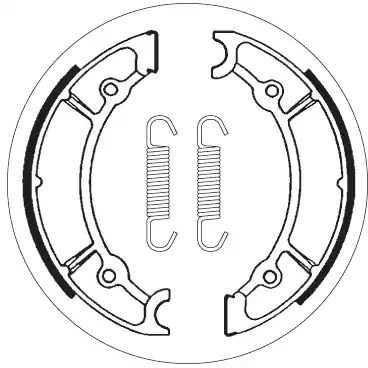 Nieuwe Collectie SBS - 2113 - Brake Shoes - Universeel