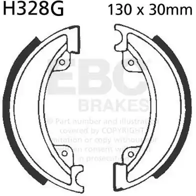 EBC - H328G - Brake Shoes - Hoge kwaliteit remschoenen Wereldwijde Verzending