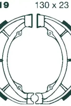 Dagaanbieding EBC - S619G - Brake Shoes - Geschikt voor diverse voertuigen
