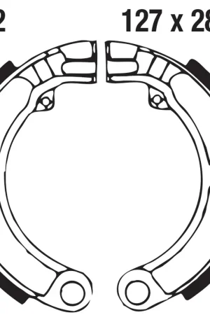 EBC - V902 - Brake Shoes - Hoge kwaliteit en betrouwbaarheid Uitverkoop