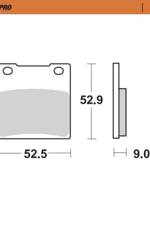 MOTO MASTER - 401902 - Brake Pads - Sinter Gratis Retour
