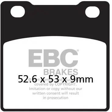 EBC - FA 63V - Brake Pads - Semi-sintered Hete Deal