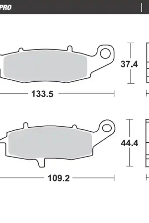 Express Levering MOTO MASTER - 410904 - Brake Pads - Ceramic