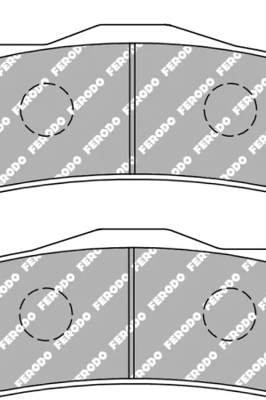 FERODO - FDB2018ZR - Brake Pads - ZR COMPOUND Gratis Verzending