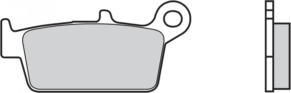 BREMBO - 07HO26TT - Brake Pads - ORGANIC OFF ROAD Geld-Terug-Garantie