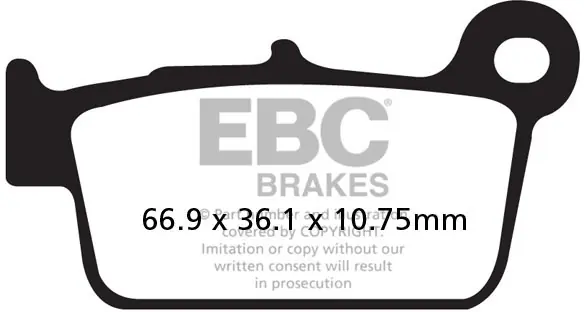 EBC - MX-S 367 - Brake Pads - Sintered Nieuwe Collectie