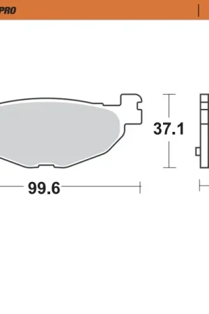 MOTO MASTER - 400803 - Brake Pads - Sinter Remblokken Trendy