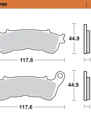 Plaats Bestelling MOTO MASTER - 401103 - Brake Pads - Sintered