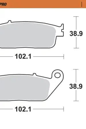 MOTO MASTER - 400703 - Brake Pads - Sinter Bulkbestelling