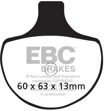 EBC - FA094HH - Brake Pads - Sintered Sportbike Remblokken Koopje