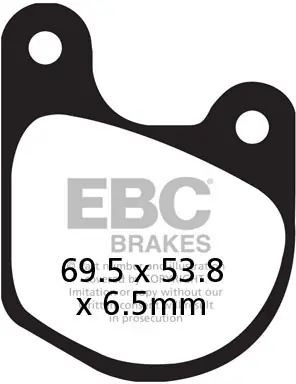 EBC - FA 71V - Brake Pads - Semi Sintered Hete Deal