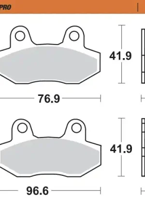 MOTO MASTER - 410501 - Brake Pads - Sinter Korting