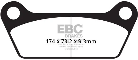 Must-Have EBC - FA 79V - Brake Pads - Semi-sintered
