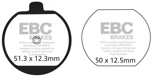 Must-Have EBC - FA033 - Brake Pads - Organisch