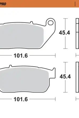 MOTO MASTER - 410401 - Brake Pads - Sinter Flitsaanbieding