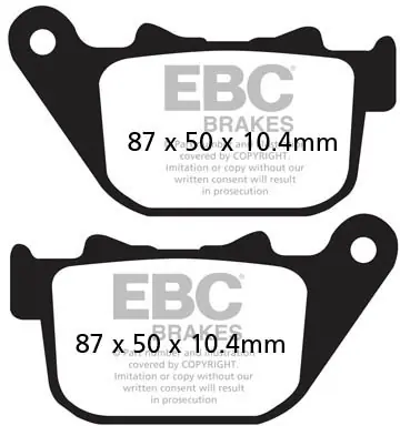 Bulkbestelling EBC - FA387 - Remblokken - Organisch