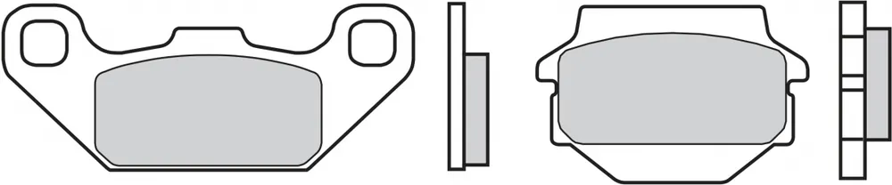 BREMBO - 07SU1121 - Brake Pads - Organic Genuine Must-Have