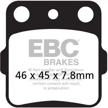 EBC - FA084/3R - Brake Pads - Sintered R Remblokken Meest Verkocht