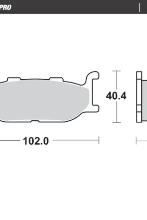 MOTO MASTER - 409804 - Brake Pads - Ceramic Nu Kopen