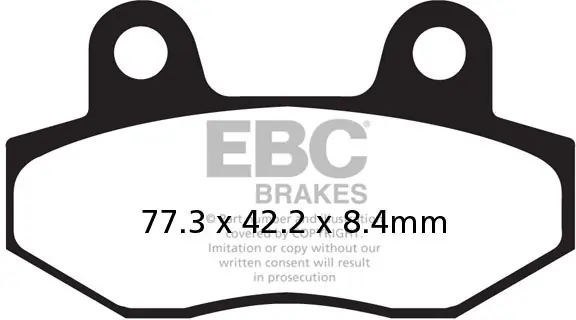 Beperkt Aanbod EBC - FA086/2HH - Brake Pads - Sintered Sportbike