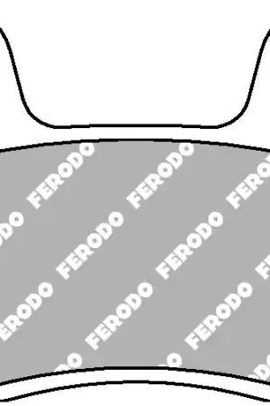 FERODO - FDB312EF - Brake Pads - Organic Voordeelprijs