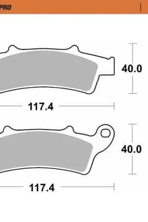 MOTO MASTER - 416103 - Brake Pads - Compatibel met diverse scooters Bestseller