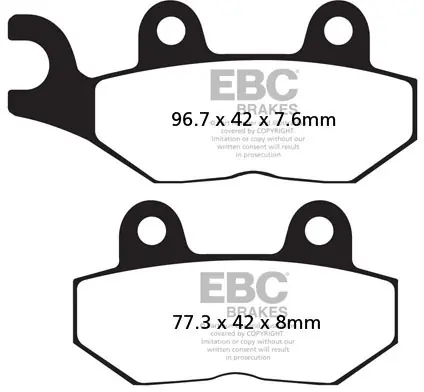 EBC - FA214 - Brake Pads - Organic Beste Prijs